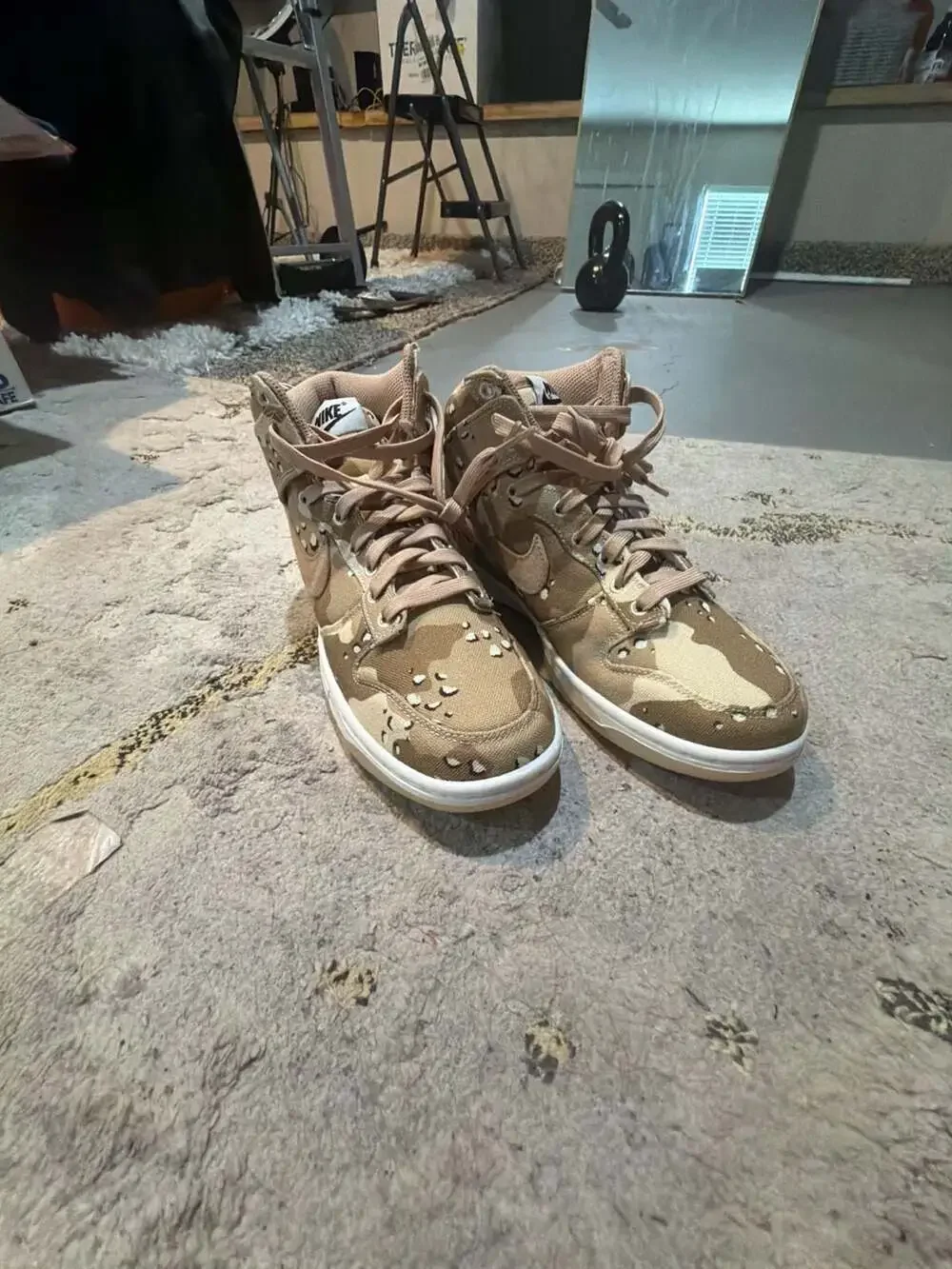 Nike Women's Dunk High 'Desert Camo' Sneakers DX2314-200